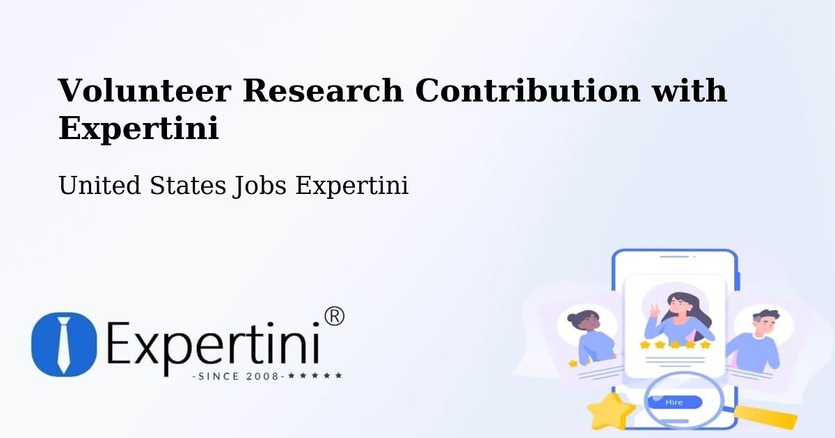 Volunteer Research Contribution Program – Maple Plain - United States Jobs Expertini